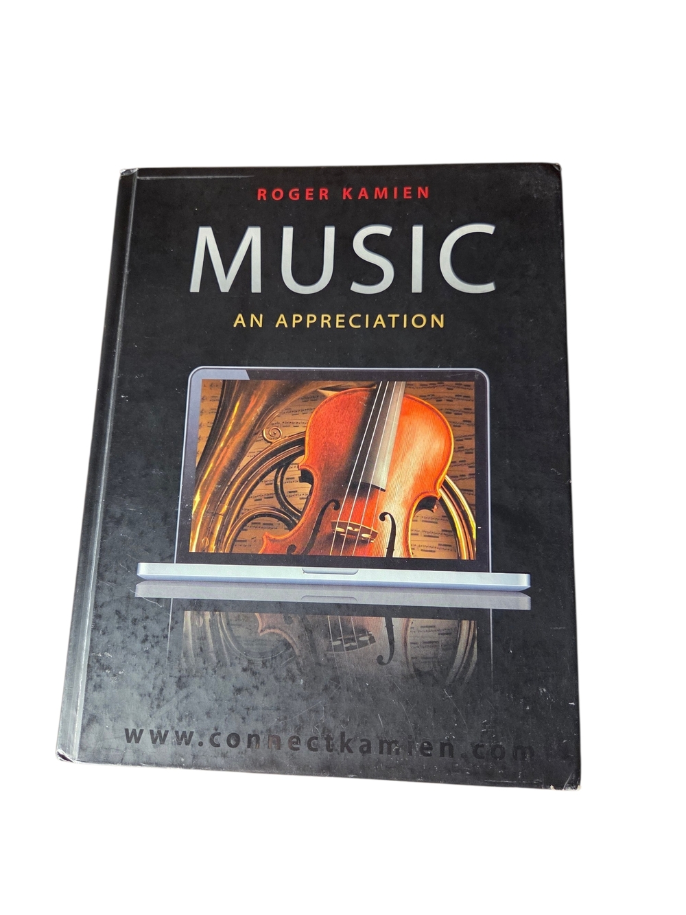 Black "Music: An Appreciation" Art Book